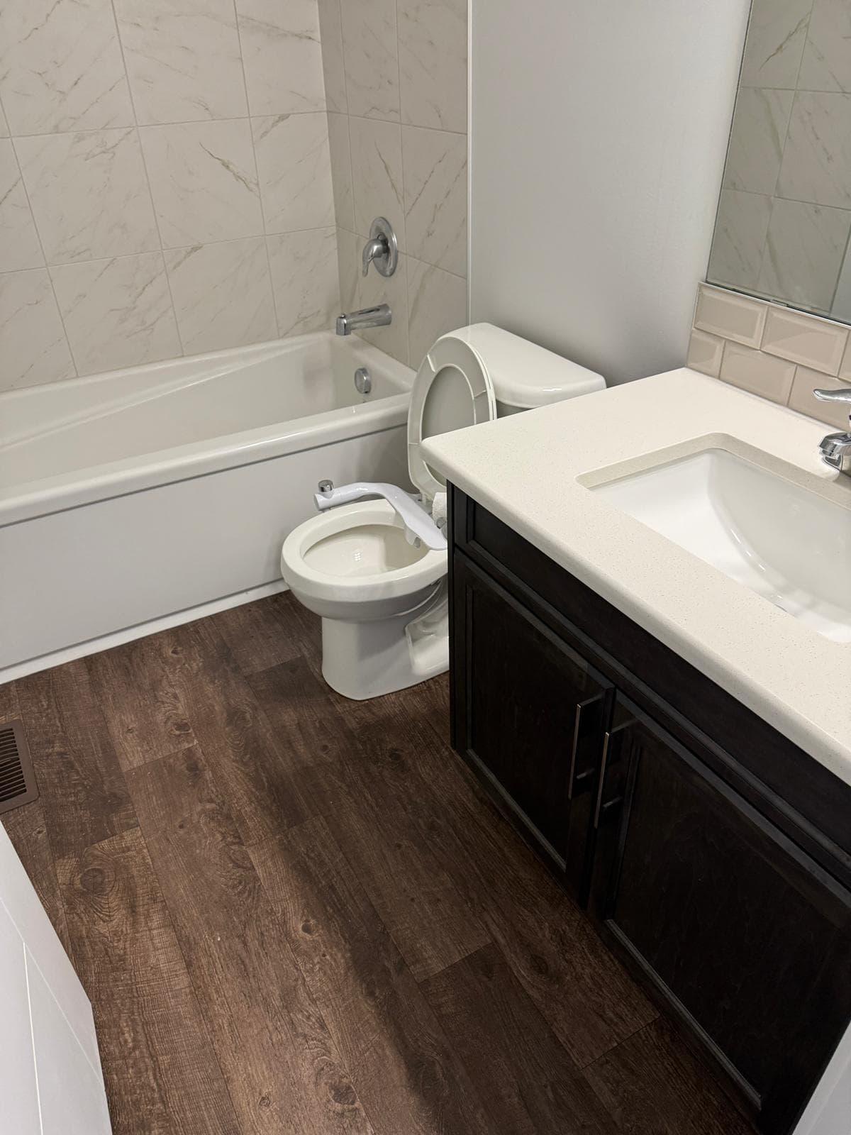 whole bathroom cleaning