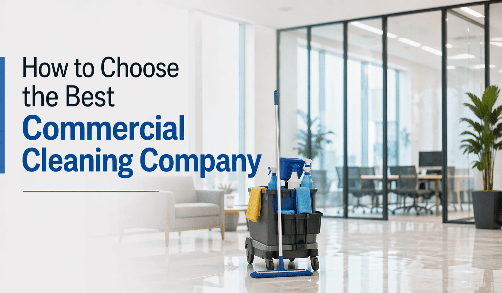 How to Choose the Best Commercial Cleaning Company  for your Business