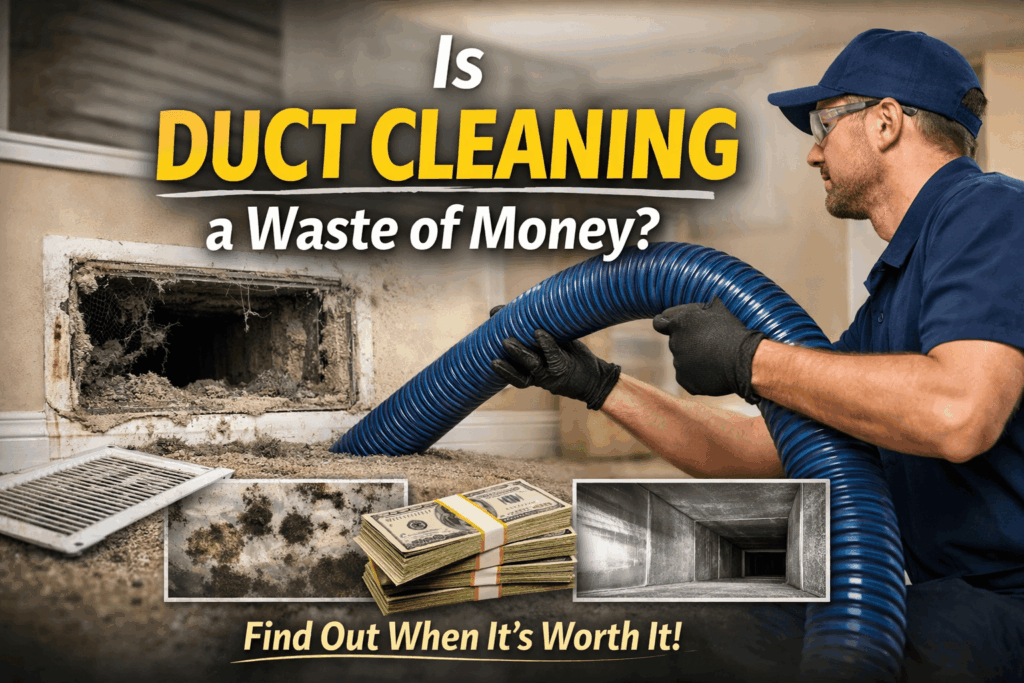 Duct cleaning is worth or not