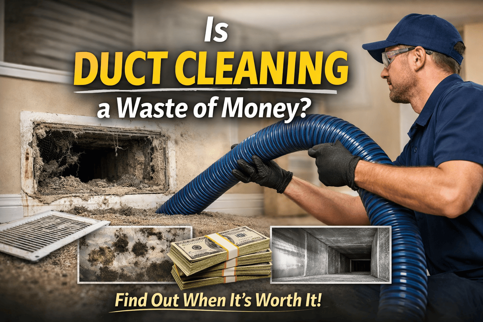 Is Duct Cleaning a Waste of Money? When It’s Worth It and When It’s Not